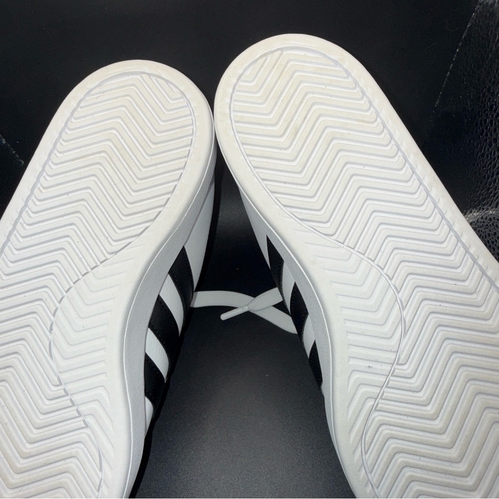 Size 8.5 - adidas Grand Court 2.0 White Black Women GW9214, No Box, Clean, 10/10 - Picture 10 of 10